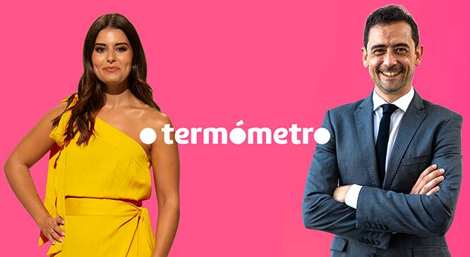Javier Romero e Noelia Rey serán este outono os presentadores de 'O termómetro', xunto a Bernardo Montaña.